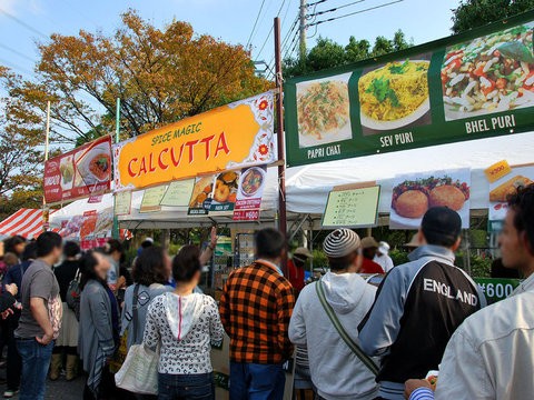 西葛西已經成為東京的印度社群中心，在此經常舉辦印度市集。（Photo by Enjoytokyo）